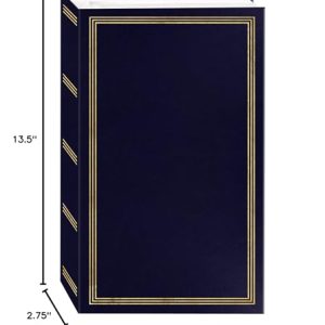 Navy Blue Photo Album: Preserve Memories in Style