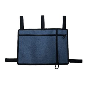 Caroo Walker Bag Basket with Cup Holder – Folding Walkers Rollator Organizer