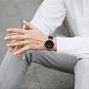 Daniel Wellington Classic Bristol Watch - Brown Leather Band