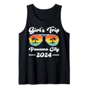 Girls Trip 2024 Tank Top – Panama City Beach Sunglass Theme