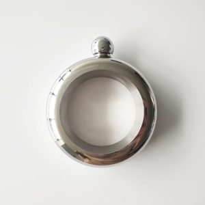 CNFLASK Stainless Steel Bangle Shaped Flask: Stylish Gift