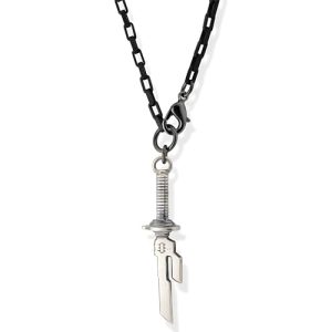 TMEEIHNSS Gothic Stainless Steel Sword Pendant Necklace