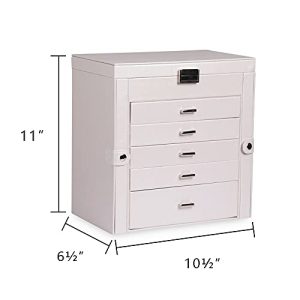 Luxurious 6-Tier Jewelry Box: Elegant Organizer