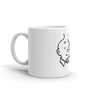 Tintin and Milou Ceramic Coffee Mug
