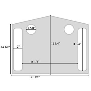 Support Plus Walker Tray Table with Cup Holder – Gray