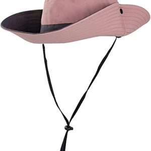 Rosoz Ponytail Sun Bucket Hats