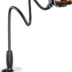 Lamicall Gooseneck Phone Holder: Upgraded Stable Clip