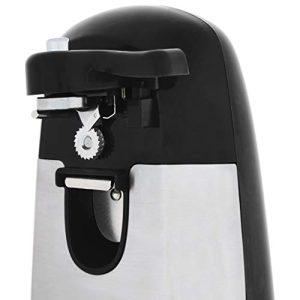 Amazon Basics Electric Can Opener – Black