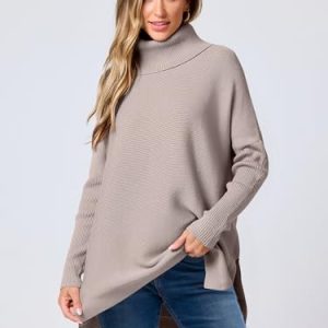 ANRABESS Oversized Turtleneck Sweater: Fall Fashion