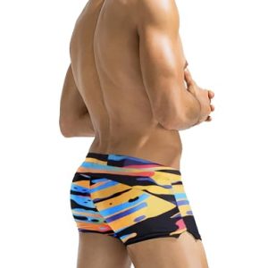 COOFANDY Men's Swim Trunk - Square Leg