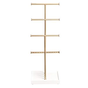Amazon Basics Four-Tier Jewelry Tree Stand