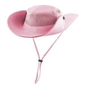 Wide Brim Ponytail Sun Hat