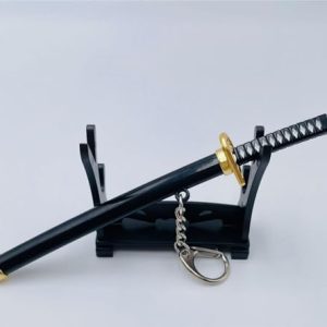 Mixampoun Mini Katana Keychain Set: Anime Accessories Gift