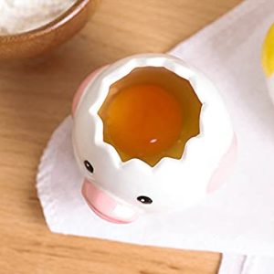 LuoCoCo Cute Egg Separator: Vomiting Chicken Design