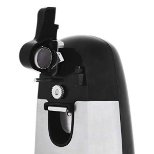 Amazon Basics Electric Can Opener – Black