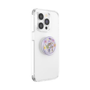PopSockets Plant-Based Phone Grip: Purple Fields