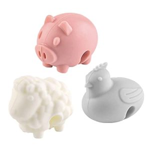 Phefop Silicone Cartoon Animal Pot Lid Lifter