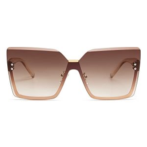 SOJOS Trendy Oversized Square Sunglasses