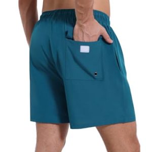 Men’s Swim Trunks with Compression Liner