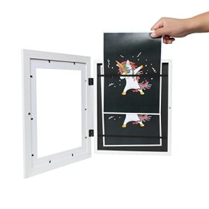 FrameWorks 2-Pack White Wooden Kids Art Frames