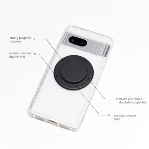 PopSockets Phone Grip with MagSafe Compatibility: Black