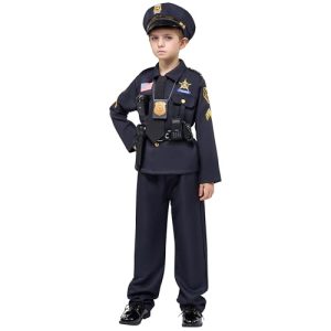 Kids Police Officer Costume: Law Enforcement Fun