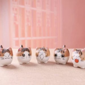 Bufanli Mini Cat Cartoon Succulent Pots