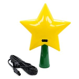 Mario Super Star Tree Topper: Light Up Christmas Magic
