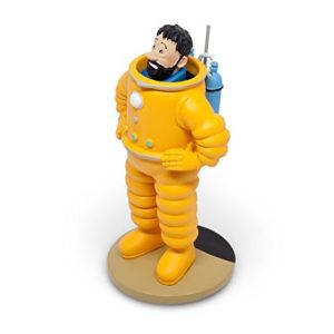 Tintin and Haddock Astronaut Figurine