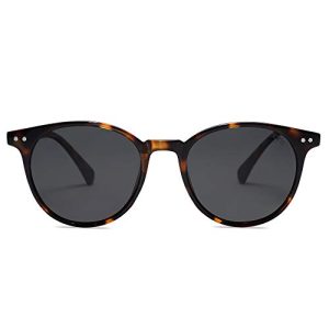 SOJOS Small Round Polarized Sunglasses