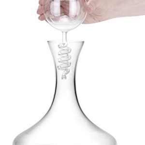 Final Touch Twister Glass Aerator & Decanter Set