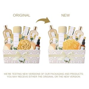 Luxetique 12pc Vanilla Spa Gift Basket – Perfect for Her