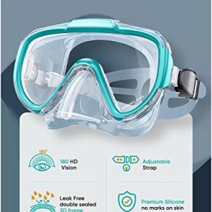 Anti-Fog Snorkel Set for Adults