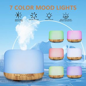 500ml Essential Oil Diffuser – Aromatherapy for Large Rooms