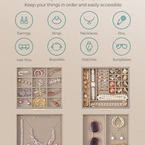 Modern 4-Layer Jewelry Box: Chic Organizer