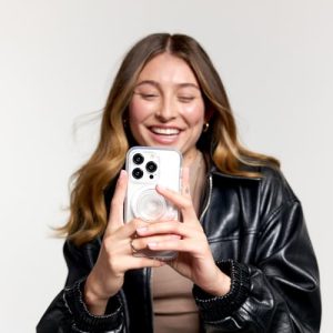 PopSockets Phone Grip with MagSafe Adapter: Clear