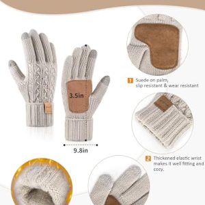 Women’s 3-in-1 Winter Set: Cozy Hat, Scarf, Gloves Gift