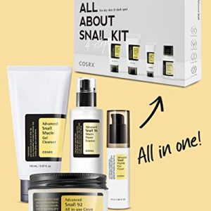 COSRX Snail Mucin Skin Care Set: Mini Travel Essentials