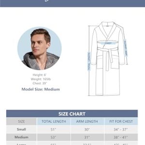 SlumberMee Men’s Plush Robe: Luxurious Comfort Gift