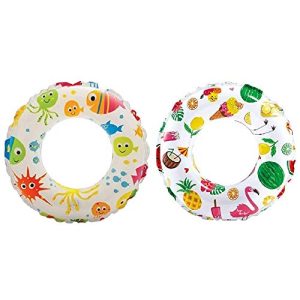 Intex Recreation Lively Print Swim Ring - Pack of 2