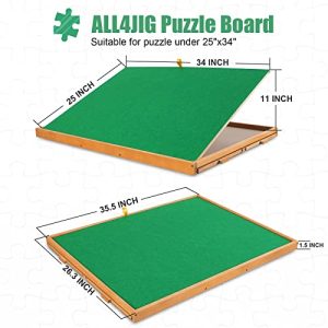 ALL4JIG 1500-Piece Puzzle Table with Adjustable Legs