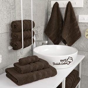 Luxury 6 Piece Towel Set: American Soft Linen Collection