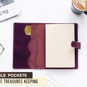 Personalized Genuine Leather Journal - Custom Engraved