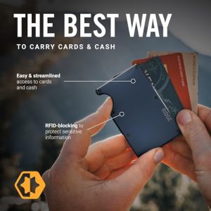 Ridge Wallet: Stylish Minimalist Men’s Wallet