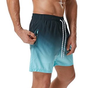 SILKWORLD Mens 5″ Compression Liner Swim Trunks