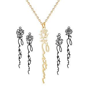 CharmSStory Custom Name Necklace - Elegant Personalized Jewelry