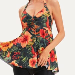 Women’s Tummy Control Tankini Swimsuit