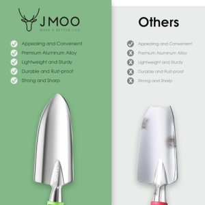 JMOO 3-Piece Garden Tool Set – Lightweight Aluminum