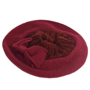 VECRY Lady French Beret: Elegant Wool Winter Hat Gift