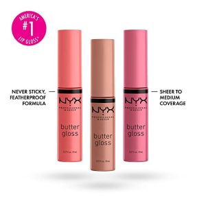 NYX Butter Gloss Trio: Non-Sticky Lip Gloss Set